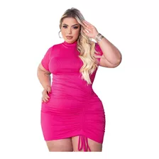 Vestido Plus Size Barbie Modelador Balada Casual G1 G2 G3 