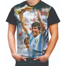 Camiseta Camisa Maradona Argentina Futebol Boca Juniors Hd17