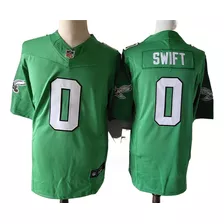 New 2024 Philadelphia Eagles No.0 D'andre Swift Jersey