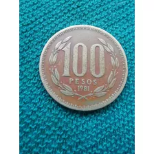 Moneda De Colección Año 1981 - $100 Chile