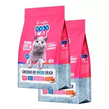 Areia Para Gato Fina Micro Sílica Higiênica 3,2kg Goodcat