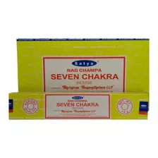 Incenso Satya Massala Seven Chakra 3 Caixinhas De 15g Cada
