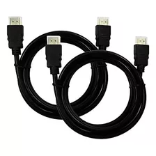 Ematic Emc62hd Cables Hdmi De 6 Pies 4 K. Soporte 720p, 1080