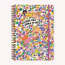 Cuaderno A4 Cuadriculado Pepita Sandwich Arte Monoblock 80 Hojas