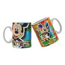 Caneca Mickey Mouse Fofo Presente Dia Dos Namorados Crianças