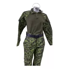 Traje Táctico Verde Pixeliado Camisa Pantalón Envio Gratis