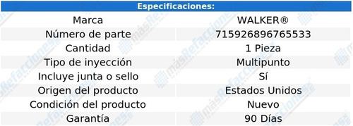 Inyector Combustible Volkswagen Jetta L4 2.0l Turbo 12-13 Foto 5