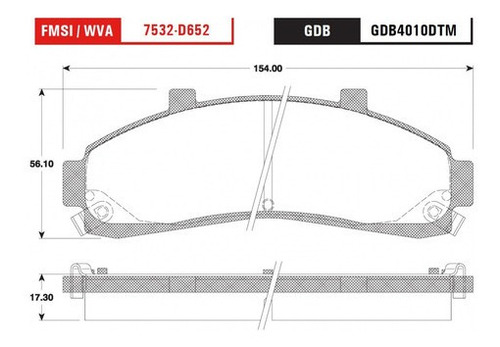 Kit Balatas D/t Ceramica Trw Explorer 4.0 1995 Foto 2