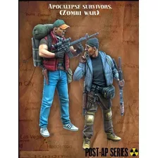 Figuras 1/35 - Apocalypse Survivors - 2 Figuras Resina 