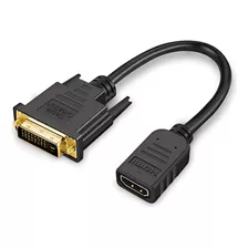 Cable Hdmi A Dvi 0.5ft Corto Cablecreation Bidireccional 4k