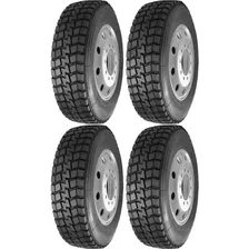 Combo 4 Llantas Interstate 235/75 R17.5 Int800