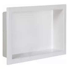 Nicho Repisa De Embutir Baño En Fibra De Vidrio 30x45x10cm