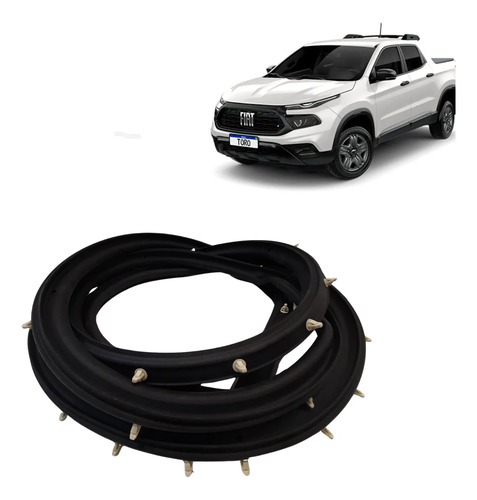 Guarnição Porta Traseira Direita Fiat Toro 22/25 Mp5230 - Fiat - Código 180368344379