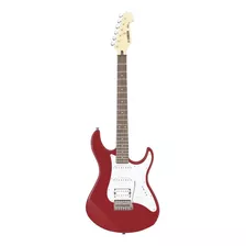 Guitarra Eléctrica Yamaha Eg112 De Tilo Metallic Red Laca Poliuretánica Con Diapasón De Laurel