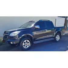 Chevrolet S 10 Ltz, 2.4 Flex, Cabine Dupla, Preta, 2013 