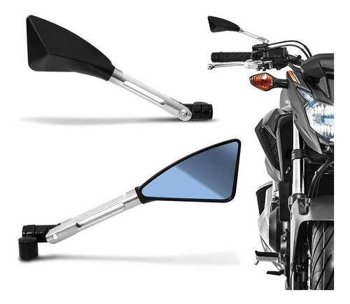 Retrovisor Moto Esportivo Tomok Cb300 Fazer Falcon Next Fan