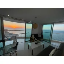 Apartamento En Venta Cartagena Bocagrande Uso Turisrico Con Vista Directa Al Mar