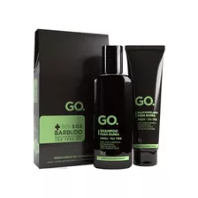 Go Sos Barbudos Kit - Shampoo + Balm Modelador