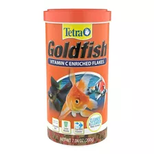 Fin Goldfish Flakes 7.06 Onzas, Alimento Balanceado Para Pec