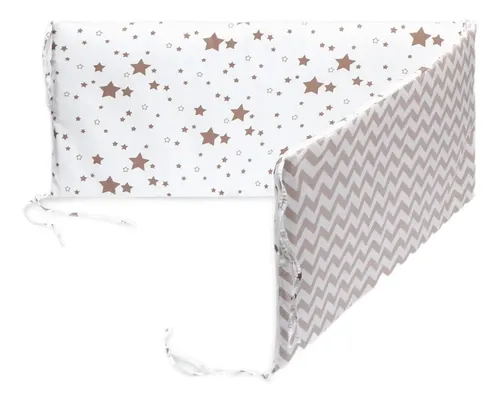 Baby Berk Liner Bert Guard Pad Macio  Marrom Branca