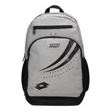 Mochila Lotto Faster Gris X0103gne Original Porta Lap Top.