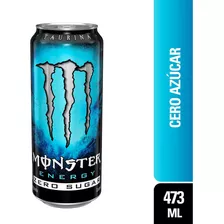 Bebida Energizante Monster Energy Cero Azucar X 473ml