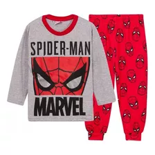 Pijama Spiderman Niño Manga Larga Original Marvel® 