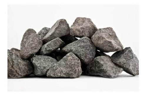 Set Parrilla -piedra Volcánica - Sauna  Resiste Fuego X 1 Kg