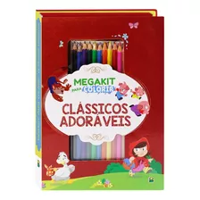 Megakit Para Colorir: Clássicos Adoráveis, De © Todolivro Ltda.. Editora Todolivro Distribuidora Ltda., Capa Mole Em Português, 2021