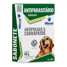 Sabonete Antipulgas Carrapatos Dugs 80g - World