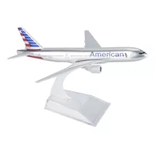 Avion Boeing B777 American Airlines Metalico Escala 1:400