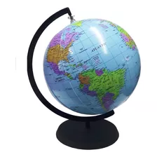 Esfera Globo Terráqueo Mapamundi 30cm Con Base Uso Escolar