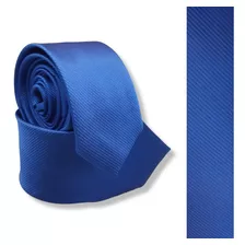 Gravata Lisa Azul Royal Para Padrinhos De Casamentos