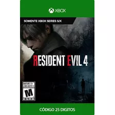 Resident Evil 4 Remake - Xbox One / Séries - 25 Dígitos 