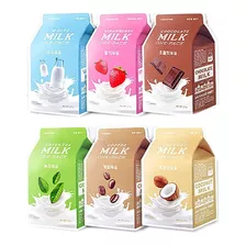  Apieu Mascarillas Coreanas Milk One Pack