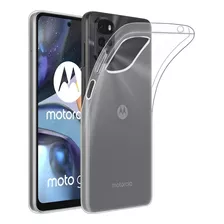 Estuche Transparente Space Para Motorola Moto E32 Acrilico