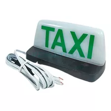 Luminoso Led Pequeno Taxi C/ Imã Alta Aderência