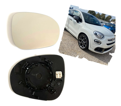 Foto de Luna Espejo Derecho Compatible Con Fiat 500x 2016-2023