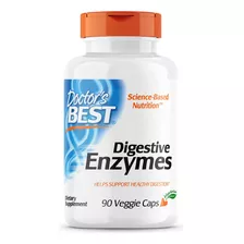 Doctor's Best Enzimas Digestivas Sin Ogm Vegetariano Sin Glu