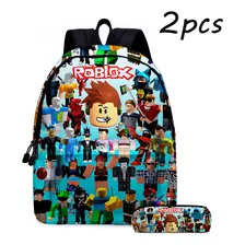 Bolsa De Lápices De Mochila Escolar Roblox De 2 Piezas Para