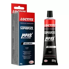 Cola Junta Maxx Silicone Alta Temperatura Preto 80g Loctite