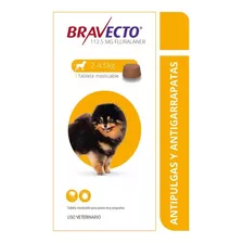 Bravecto Perro 2-4.5 Kg