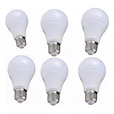 Lâmpada Led 9w Bulbo Econômica Bivolt Branco Frio 6500k