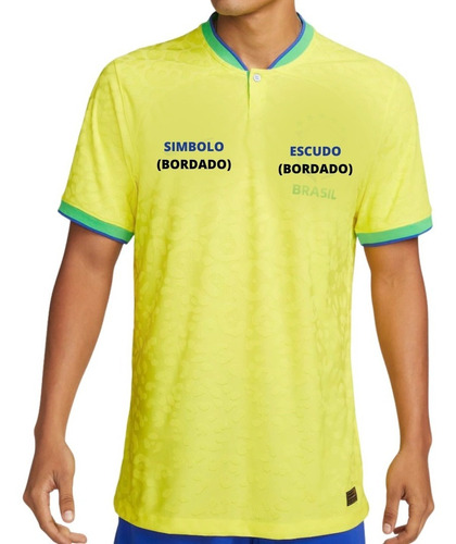 Camisa Do Brasil Seleção Brasileira Oficial Copa Tailandesa