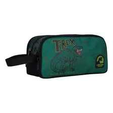 Estuche Grande Atos T-rex Verde Head