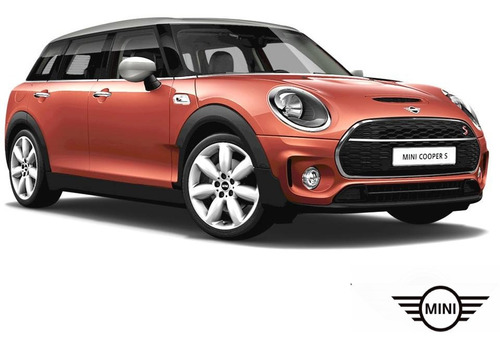 Tapetes 4pz Charola 3d Logo Mini Clubman 2021 2022 2023 2024 Foto 6