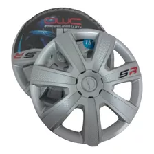 Jgo Tapones Universal Rin 15 Super Racing Estilo Deportivo