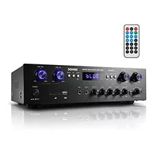 Receptor Amplificador De Audio Estéreo Donner Bluetooth 5.0,