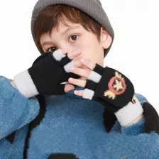 Guantes De Invierno Dedos Descubiertos Y Completos Niños