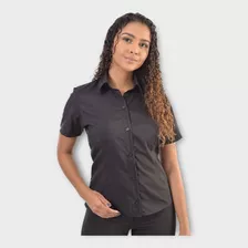 Camisa Blusa Feminina Manga Curta Pronta Entrega